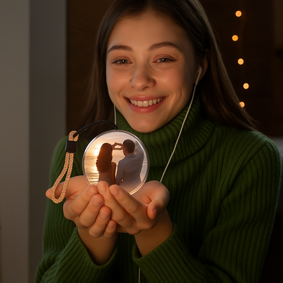 Personalized 3D Video & Photo Crystal Ball Lamp™