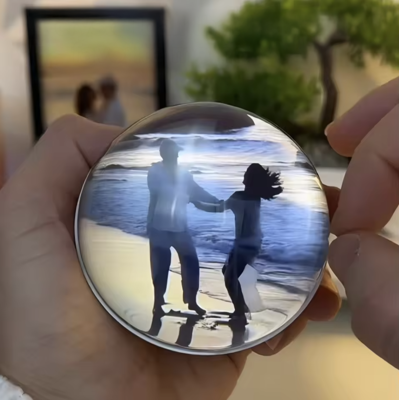 Personalized 3D Video & Photo Crystal Ball Lamp™