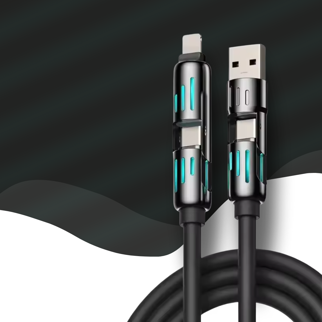 Four-in-one Fast Charge Data Cable