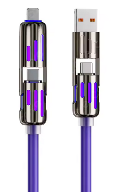 Four-in-one Fast Charge Data Cable