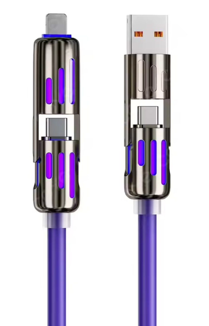 Four-in-one Fast Charge Data Cable